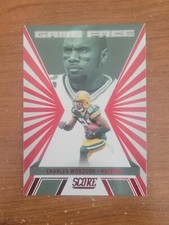 2021 Score Football Game Face Insert Charles Woodson Red Parallel Green Bay  #15