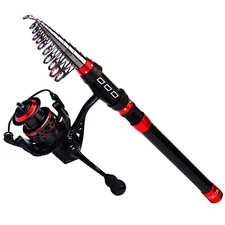 1.8-3.6M ultrashort Telescopic Fishing Rod Carbon Fiber Travel Sea Spinning Pole