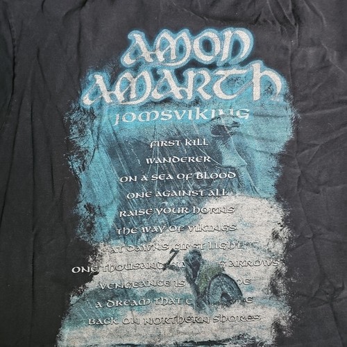 AMON AMARTH T-Shirt 3XL 2016 US Tour JOMSVIKING VIKING Death Metal WARRIOR - Picture 8 of 8
