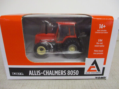 New 2023 Ertl Allis Chalmers 8050 MFWD Toy Tractor, 1/64 Scale, NIB