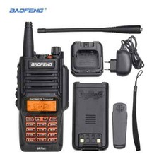 BAOFENG UV-9R PLUS 8W VHF UHF CB Ham Radio Transmitter Two Way Radio Station
