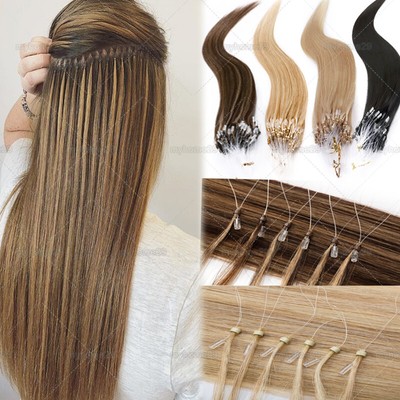micro loop human hair extensions