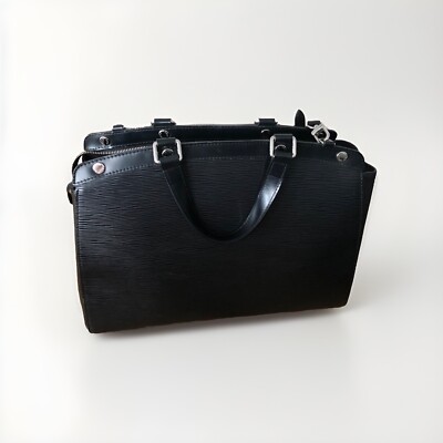 Louis Vuitton Brea GM Noir Epi Leather Shoulder Satchel Hand Bag