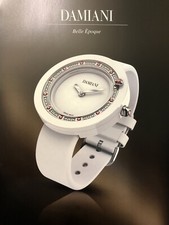 Orologio Donna DAMIANI , Cassa In Ceramica , Diamanti E Rubini 