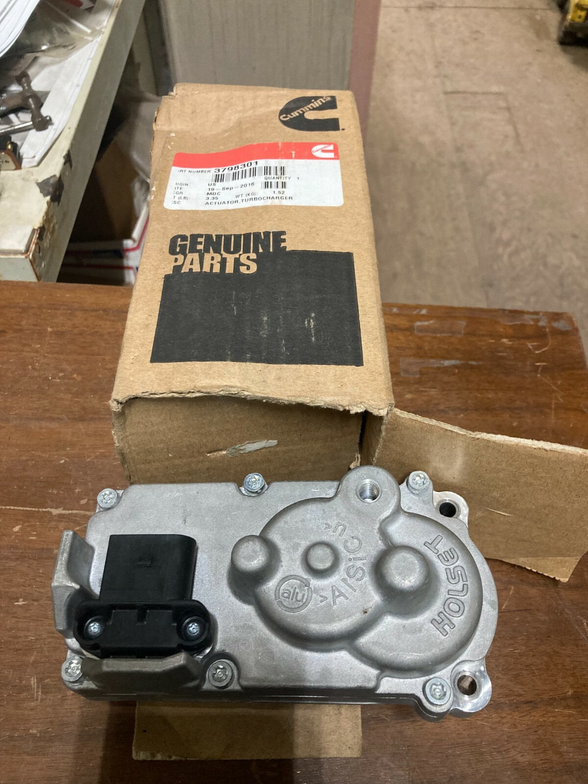 New Cummins 3798301 Turbocharger Actuator Cummins Turbo Actuator 