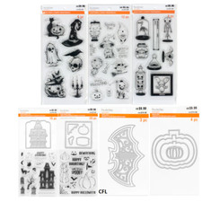 Halloween Stamp Die Sets by Recollections - Your Choice New