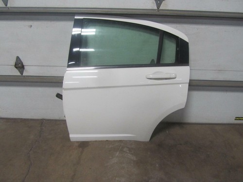 07-10 CHRYSLER SEBRING Left Rear Driver Door Rear Door White Local Pick Up Only