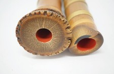 Japanese Shakuhachi Bamboo Flute Vintage Instrument Flute from Japan 1208D6