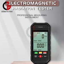 ET925 Handheld EMF Meter Digital LCD Electromagnetic Radiation Detector 1999V/m