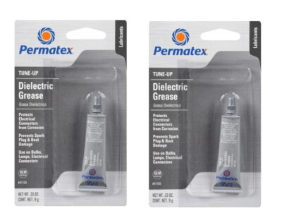 Permatex Set of 2 Dielectric Tune-Up Grease Tube 2 x .33 oz