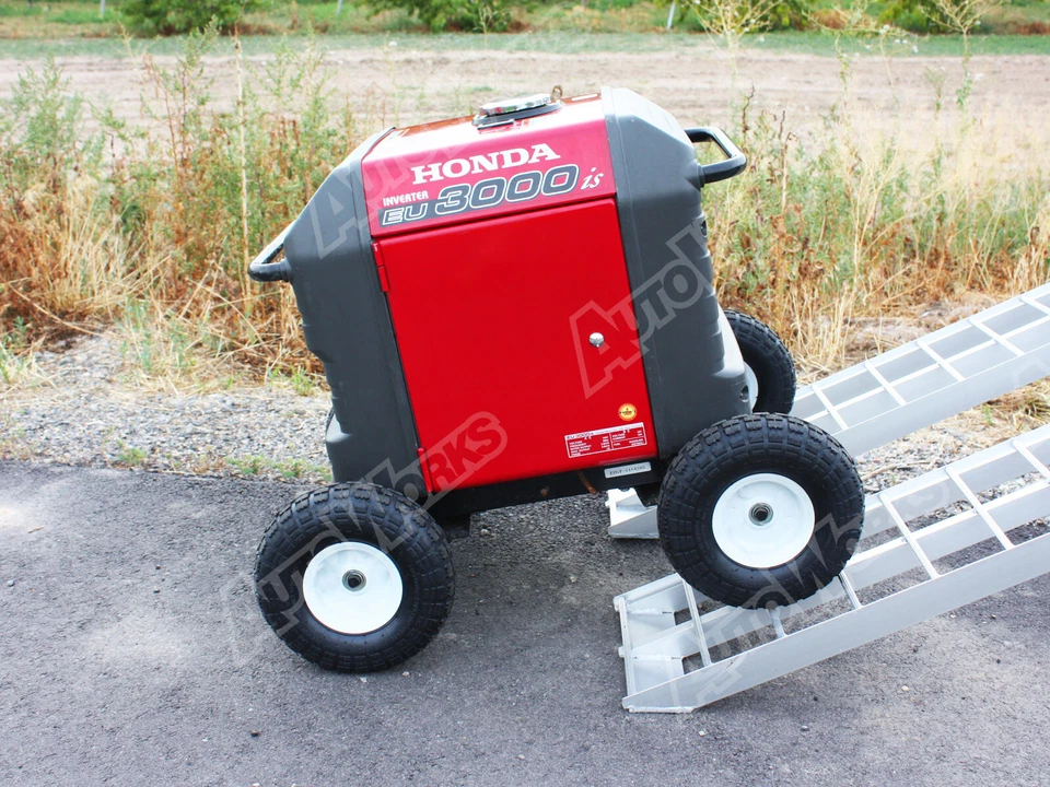 Wheel Kit for Honda Generator EU3000is - SOLID NEVER FLAT TIRES - All Terrain!! - Image 2 of 3