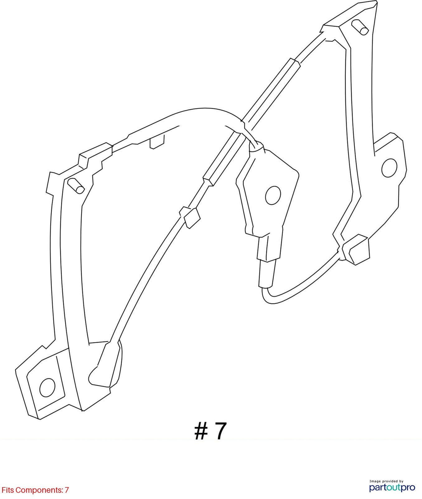 2011 2012 2013 2014 2015 Audi R8 Window Regulator Left OEM