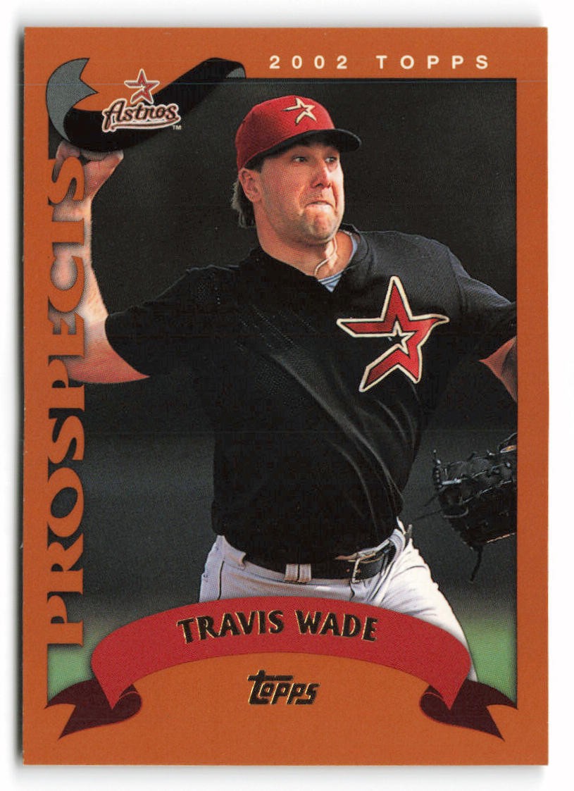 2002 Topps #320 Travis Wade Rookie Houston Astros RC