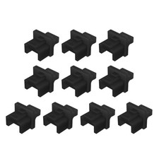 10Pcs/set Ethernet RJ45 Dust Cover RJ45 Dust Protectors For Laptop