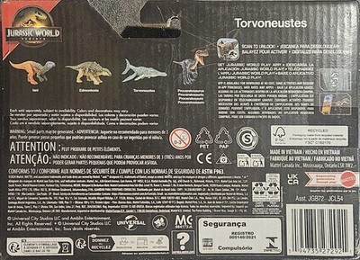 Jurassic World Rebirth Frenzy Pack Torvoneustes Dinosaur Figure