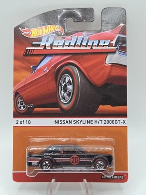 Hot Wheels Redline Nissan Skyline H/T 2000GT-X #2/18 2015 Metal
