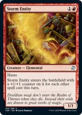 x4 Storm Entity - Time Spiral Remastered - NM - MTG