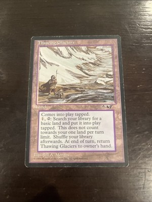 MTG Thawing Glaciers Alliances 1996 Magic The Gathering LP