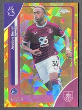 Jaydon Banel 2025-26 Topps Chrome Sapphire Premier League Gold Sapphire RC /50