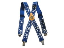 Faithfull Heavy-Duty Braces 50mm Wide - Blue ...