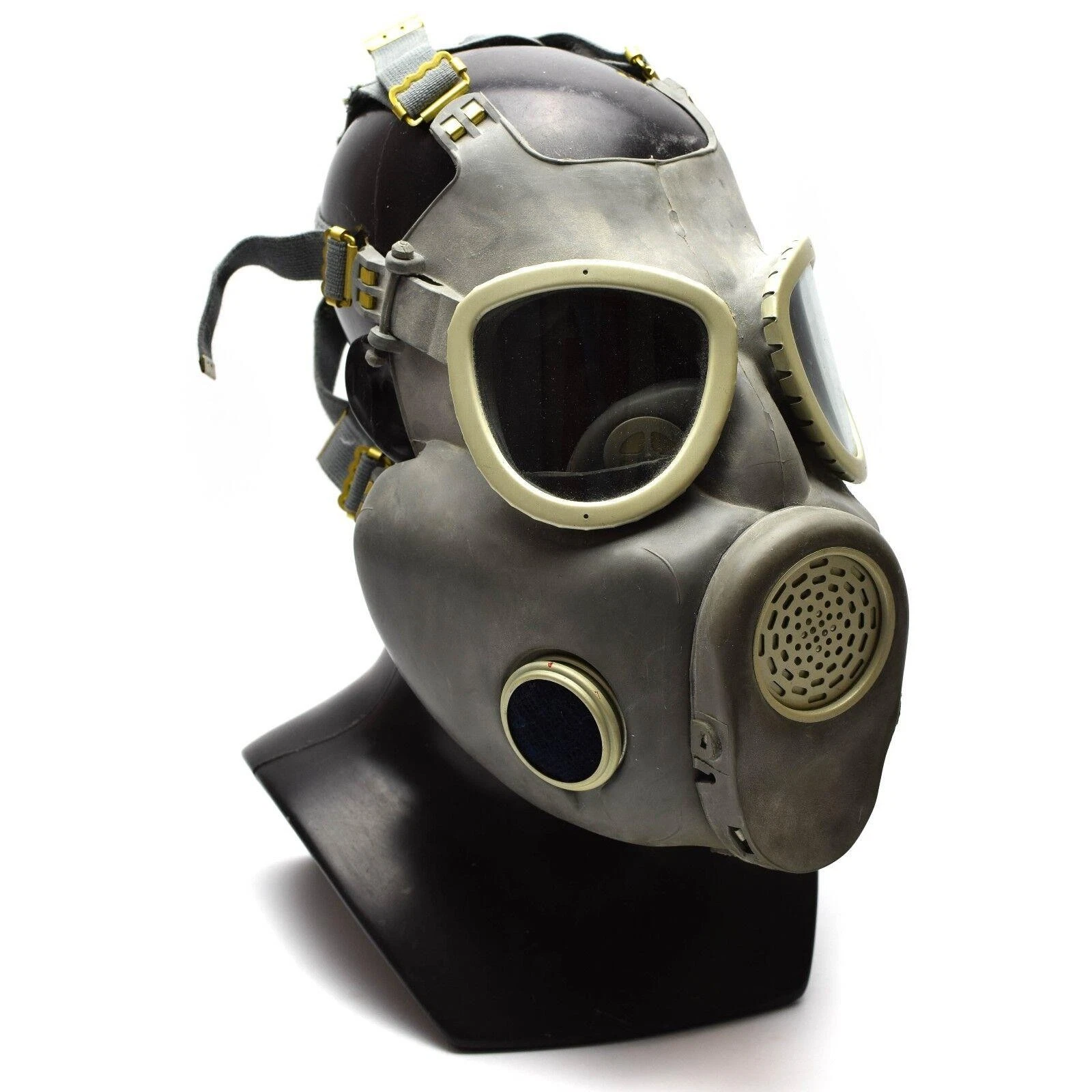 Polish Military Gas Mask MP-4 Genuine respiratory chemical Grey Olive NEW