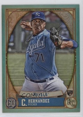 2021 Topps Gypsy Queen Turquoise 140/199 Carlos Hernandez #179 Rookie RC 05gr