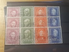 Brd Bund gestempelt 117 - 120 drei S&auml;tze Mi 510,-
