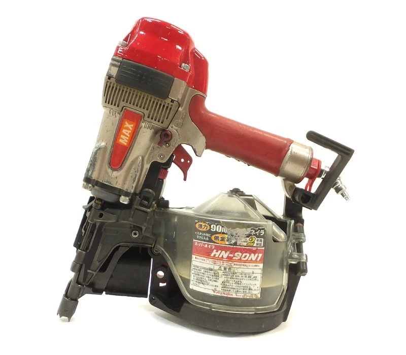 MAX 90mm High Pressure Nailer HN-90N1 High Pressure 90mm Air Tool Used - Image 2 of 4