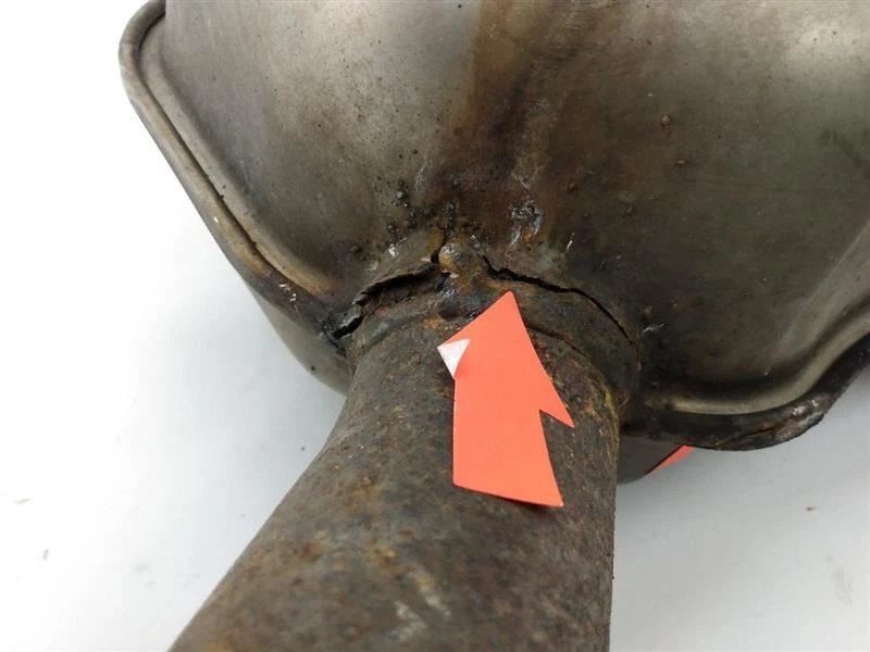 Silenciador resonador escape convertible SAAB 9-3 2005 2006 2007 2008 Foto 3 de 4