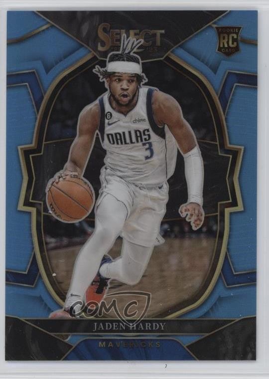 2022-23 Panini Select Concourse Light Blue Prizm 248/299 Jaden Hardy #80 1s2h