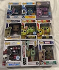 Funko Pop! Vinyl Lot Of 9 Figures ~ Disney Marvel Star Wars Stitch Remix DC