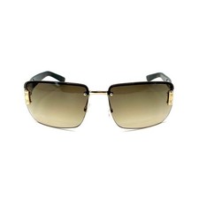 GUCCI GG1798/N/S Simma Rimless Square Sunglasses Side Micro GG Logo Men's
