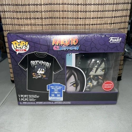 Funko Pop! Orochimaru Naruto Shippuden - Pop & Tee Bundle Size 2XL Gamestop