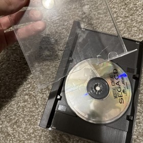 Mortal Kombat (Sega CD, 1993)  - Case and CD disc is mint