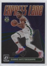 2023 Donruss Optic Express Lane Blue Prizm 42/85 Giannis Antetokounmpo #23 9o3