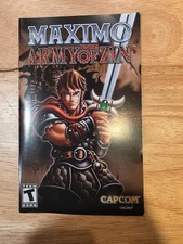 Maximo vs Army of Zin PlayStation 2 PS2 Instruction Manual Only