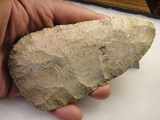 Well made Large 5 1/4" Knife Blade Indiana Indian Artifact Arrowheads