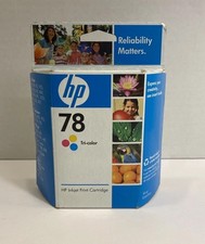 HP 78 Tri-Color Ink Cartridge Genuine OEM Expired 12/2009 New Sealed