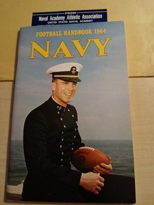 1964 Navy Football Staubach on the Cover