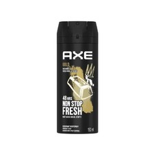 3x AXE Gold Deodorant Spray Pack New Lot Odor Eliminator 150ml