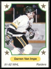 1991-92 7th Inning Sketch WHL #258 Darren Van Impe