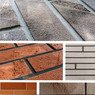 doitBau Ziegel Effekt Fliese Klinker Riemchen Fassade Optik Deko Verkleidung