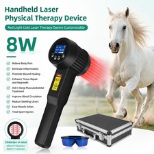 Veterinary 8W Cold Laser 650nm 808nm for Dog Cat Arthritis Joint Support Home