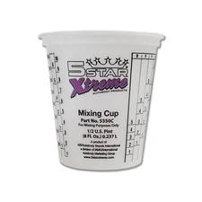5 Star 5350, 8 Ounce Mixing Cups