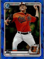 2020 Bowman Draft Sapphire Edition #BD-82 DL Hall