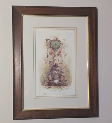 Jonathan Walker Limited Edition Signed Print ''Albert's Moment of Bliss'' 76/300