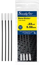 .22cal/5.56mm One-Piece Rod W/Swab Cleaning Tool Bore-Sticks™ by Swab-its®: