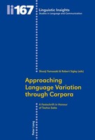 Approaching Language Variation Through Corpora | Robert Sigley (U. A.) | Buch