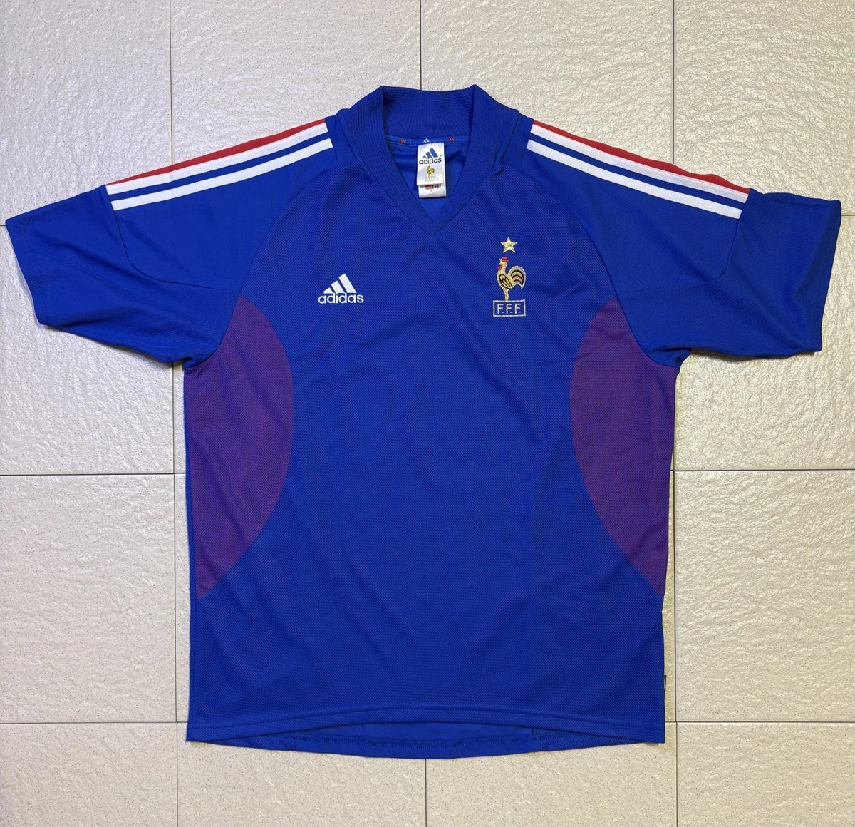 Maillot Authentique France - Cisse 9 (Coupe du Monde 2002