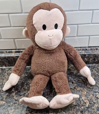 Kohl's Cares Curious George Monkey 15" Plush Stuffed Animal Toy 2013 Brown